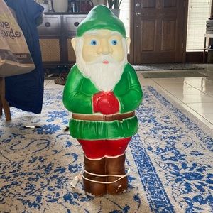 Vintage elf blow mold